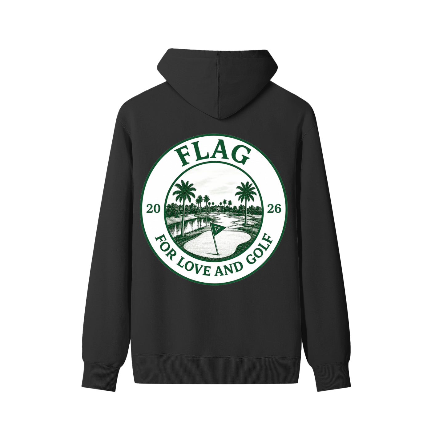 FLAG Signature Graphic Back-Print Hoodie