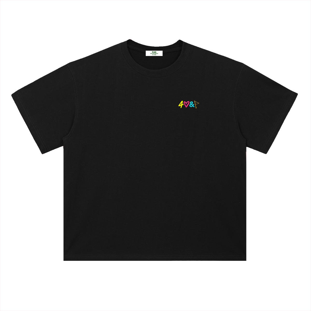 FLAG 4 Love & Golf Tee