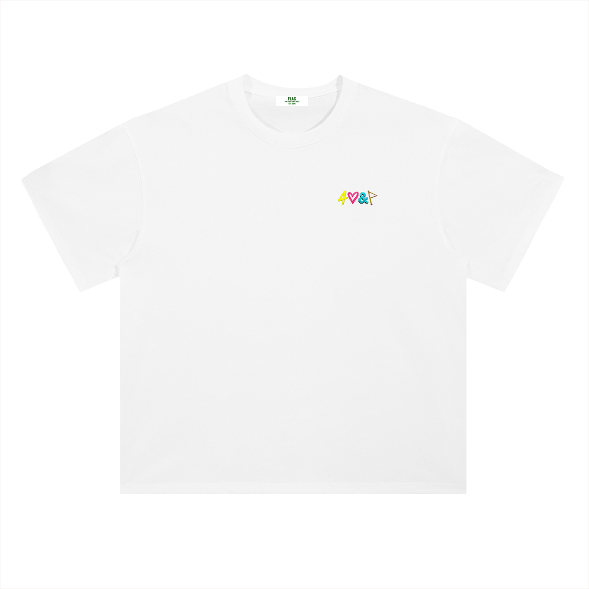 FLAG 4 Love & Golf Tee